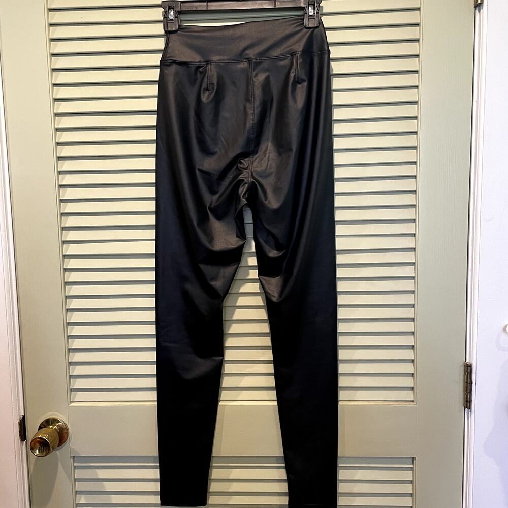 Aerie Offline Faux Leather Leggings NWT Med #boho #western - Picture 4 of 5